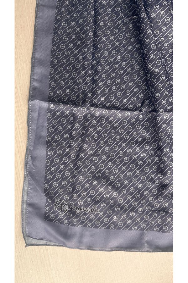 Modakaşmir-Mk Stripe Pattern Soft Shawl 190 X 75 1