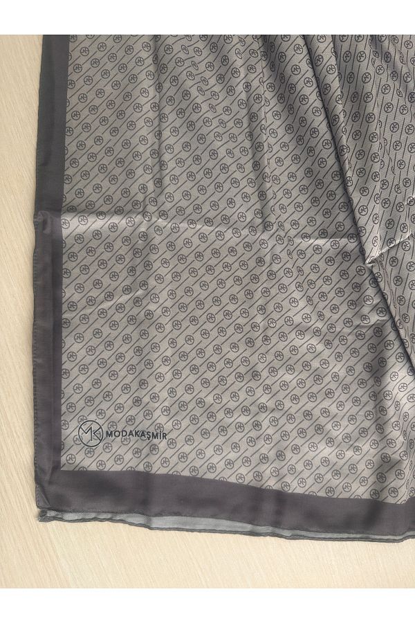 Modakaşmir-Mk Stripe Pattern Soft Shawl 190 X 75 1