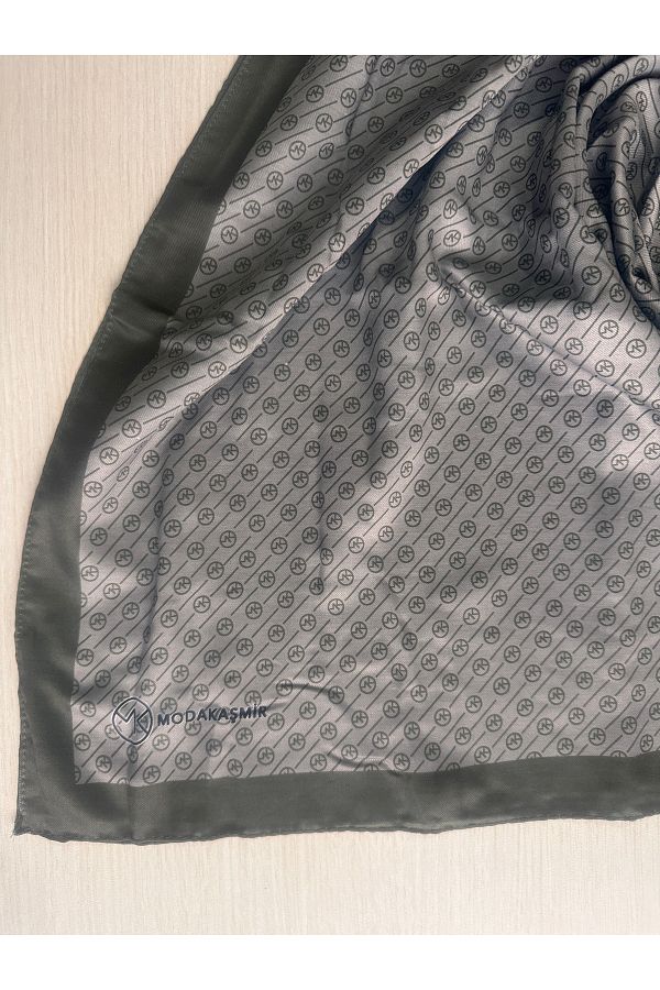 Modakaşmir-Mk Stripe Pattern Soft Shawl 190 X 75 1