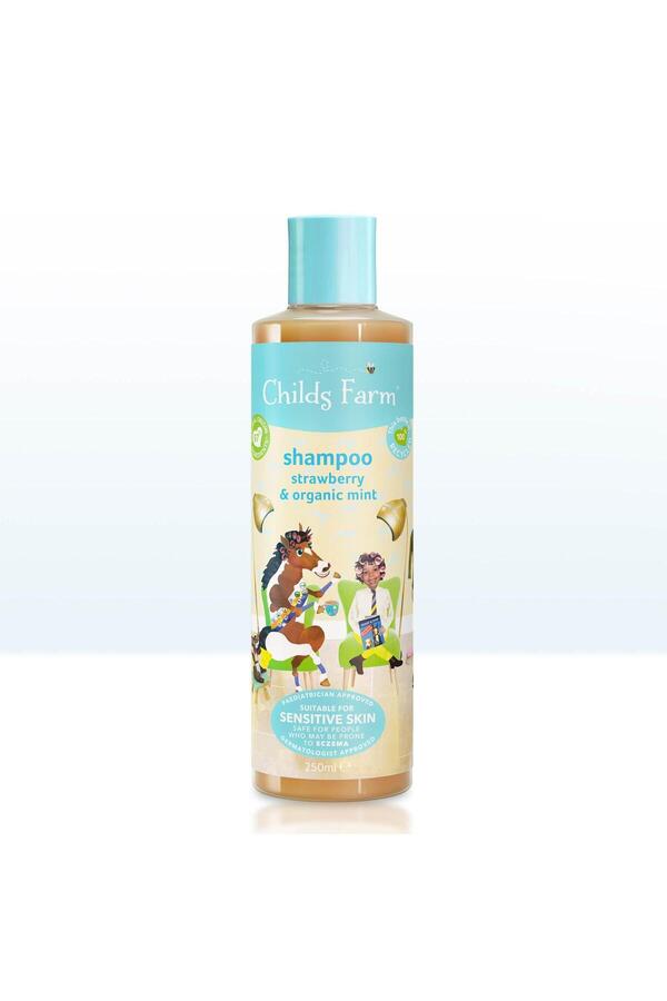 Childs Farm Çilek Ve Organik Nane Özlü Çocuk Şampuan 250ml