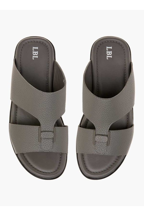 LBL by Shoexpress-LBL by Shoexpress Textured Slip-On Arabic Sandals 1
