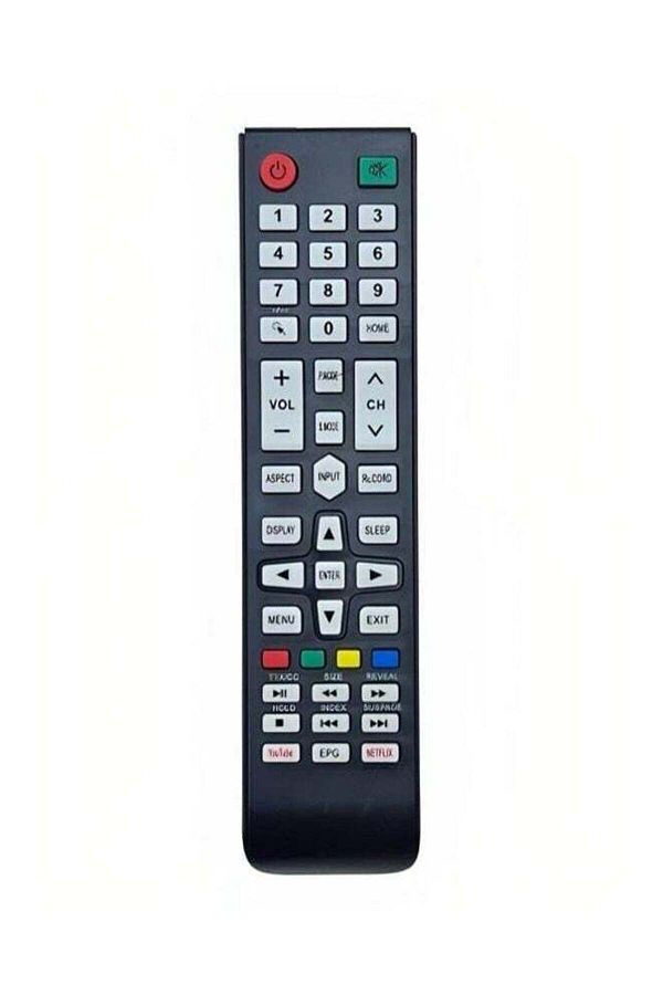 erorex-Replacement Universal Remote Control Use For Fujistar Led Lcd Smart Tv Black 1
