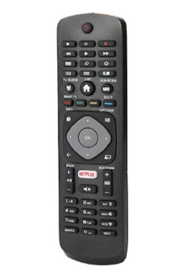 erorex-جهاز التحكم عن بعد لتلفزيون فيليبس 55PUS6262/12 LCD LED مع زر Netflix 1