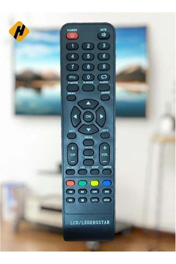 erorex-Replacement Universal Remote Control Use For Erostar Led Lcd Smart Tv Black 1