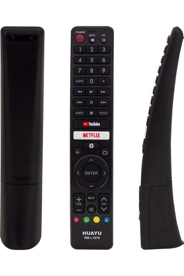 erorex-Kl RM-L1678 Sharp Netflix-Youtube LCD-LED TV Remote with Button 1