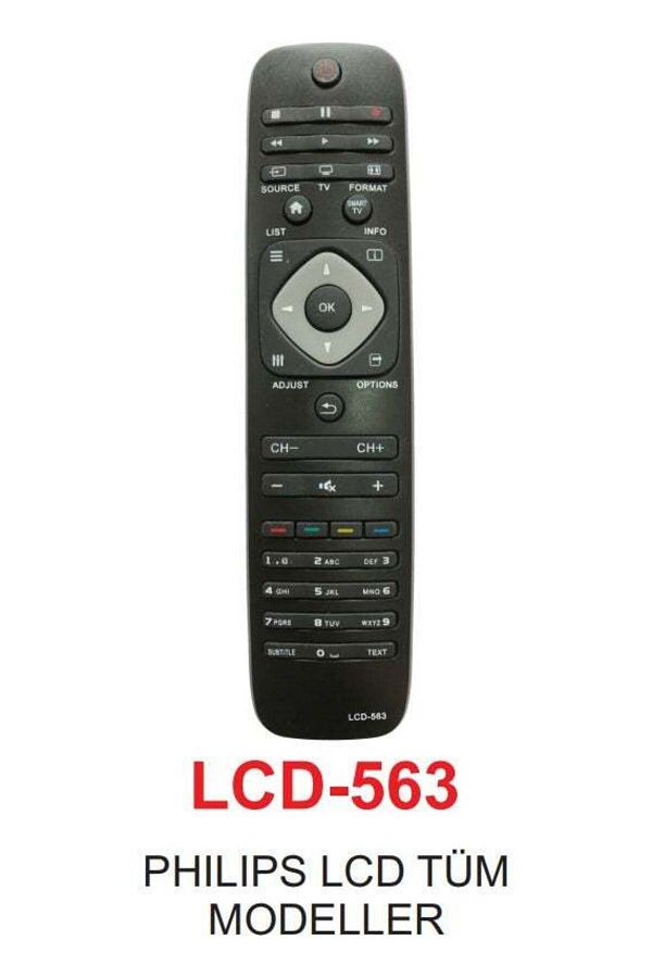 erorex-Philips LCD Remote Control for All Models LCD-563 [ tek] 1