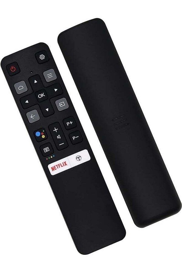 erorex-جهاز تحكم عن بعد عالمي بديل لتلفزيون TCL LED LCD الذكي باللون الأسود 1