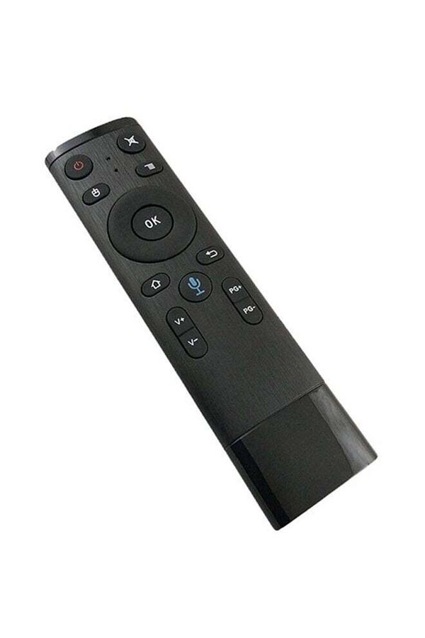 erorex-Wireless Remote Control With Voice Control For Android TV Box Black 1