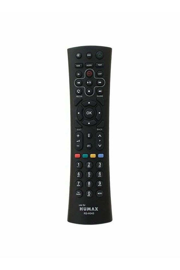 erorex-Humax Osn Receiver Remote Control Black 1