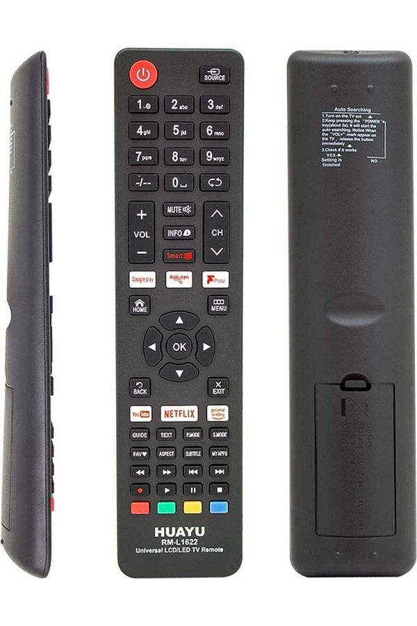 erorex-Kl RM-L1622 Universal LCD LED TV Remote with Netflix-Youtube-Google Play Buttons 1