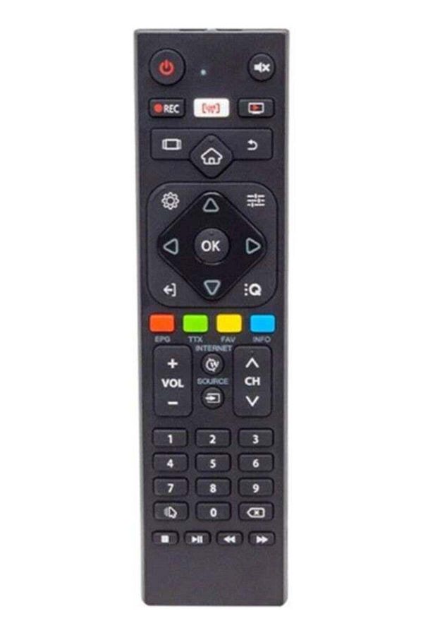erorex-جهاز تحكم عن بعد للتلفزيون الذكي LED بنظام Android من Axen AX32DAB13 مع زر البث التلفزيوني المباشر 1