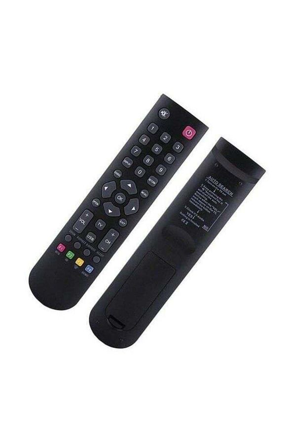 erorex-جهاز تحكم عن بعد عالمي لتلفزيون Tcl LED Lcd باللون الأسود 1