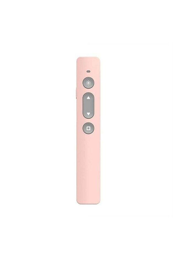 erorex-B1 Multimedia Infrared Laser Pointer Teaching Business Wireless PPT Page Turning Pen(Pink) 1