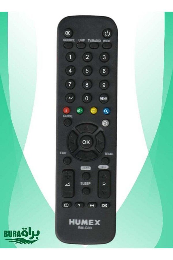 erorex-Humex Remote Replacement Remote Control For Humex Receiver RM-G03 1