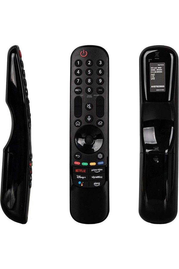 erorex-Weko Kl Lg AKB76039906 Netflix Prime Video Button Voice Command Microphone LCD LED TV Remote Control 1