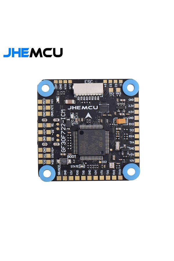 Choice-JHEMCU GF30F722-ICM F7 Flight Control Dual BEC 5V 10V OSD HD 3-8S Input 30X30mm for RC FPV Freest... 1