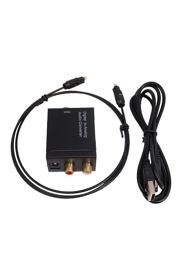 Choice-Audio Converter Digital Fiber Coaxial To Analog Digital To Analog Decoding Digital To Analog Audio C 1