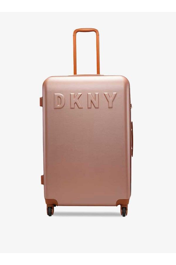 Dkny-Logo Detail Hardcase Trolley Bag With Retractable Handle 28''-l - Check-in 1