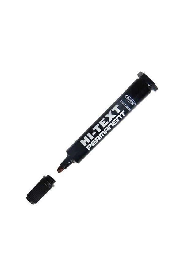 Hi-Text-Hı-text 830pc Black Permanent Cut End Marker 1