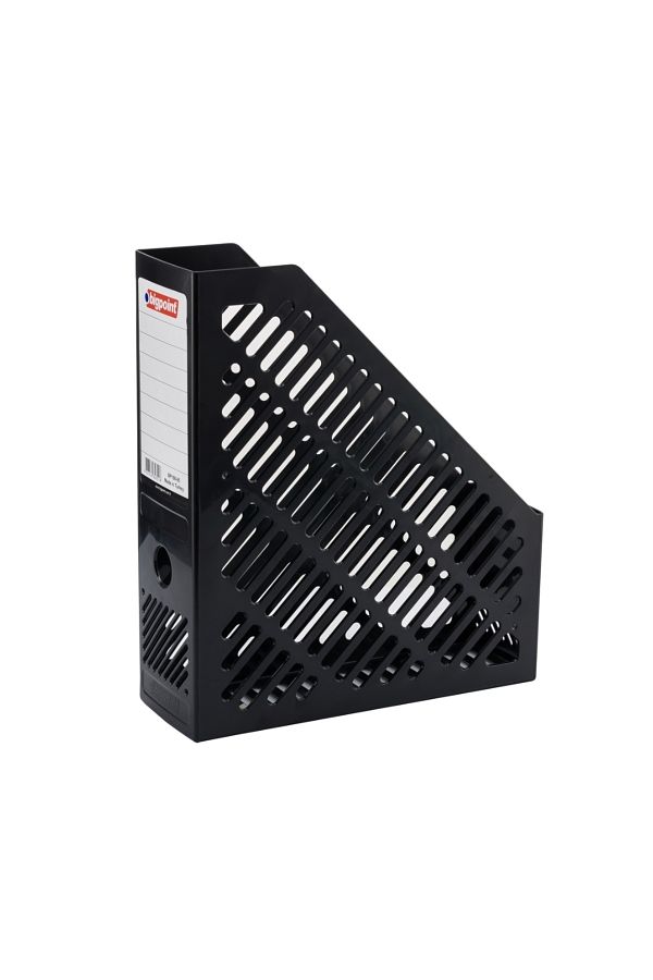 Bigpoint-Black Durable Abs Plastic Folder, A4 & A5 Compatible Vertical and Horizontal Use 1