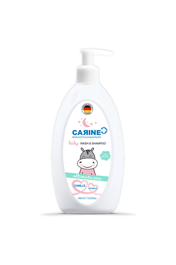 CARINE 2'si 1 Arada Bebek Saç Ve Vücut Şampuanı 400 Ml
