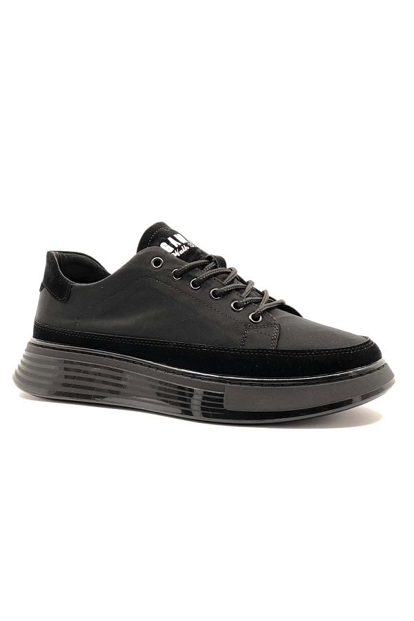 GAMELU-Pantofi sport pentru bărbați Monster Sneakers Negri 1