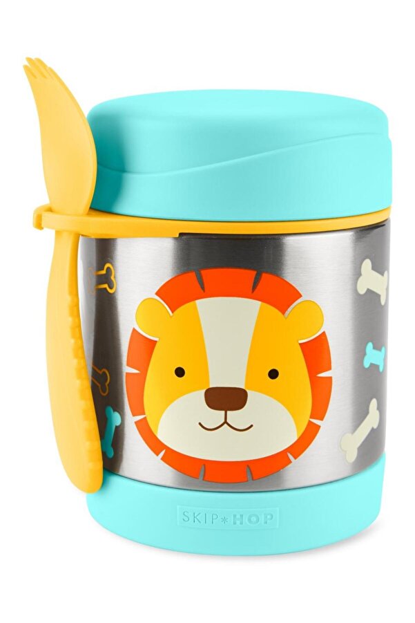 Skip Hop Zoo Paslanmaz Çelik Termos 325 Ml Aslan