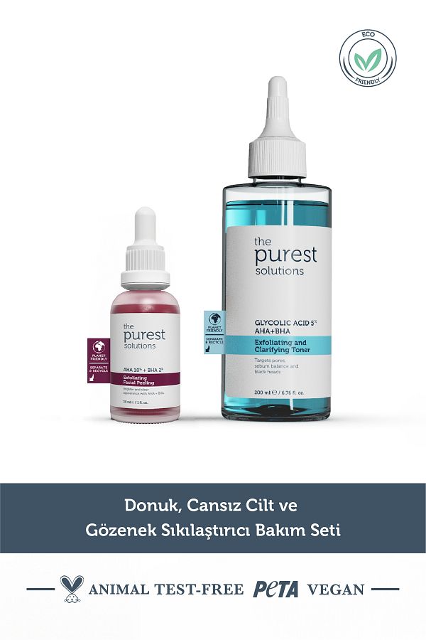 The Purest Solutions-Blackhead Prevention and Pore Tightening Care Set 200 ml + 30 ml 1