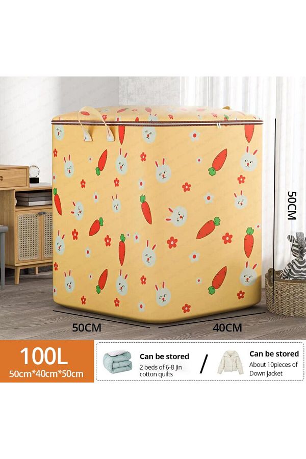 Choice-1pc Carrot payment 1pc 1Pc Futon Storage Bag Non-Woven Fabrics Transparent Visual Window for Quilt S 1