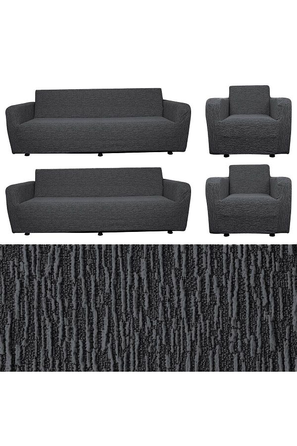 probak-Husă de canapea elastică Jacquard 3 3 1 1 |   Husa de scaun elastica |   Set huse pentru scaun 1