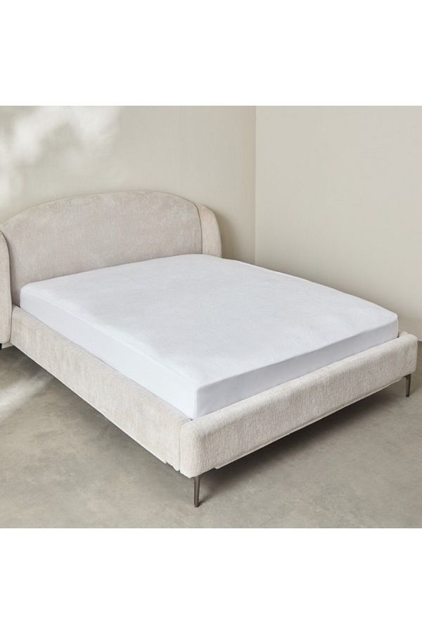 Home Box-Terry Waterproof Olympic Queen Mattress Protector 160x200+33 cm 1