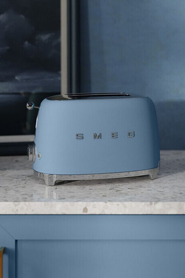 SMEG-50's Style Matte Emerald Green Toaster Special Edition Tsf01Pgeu 1