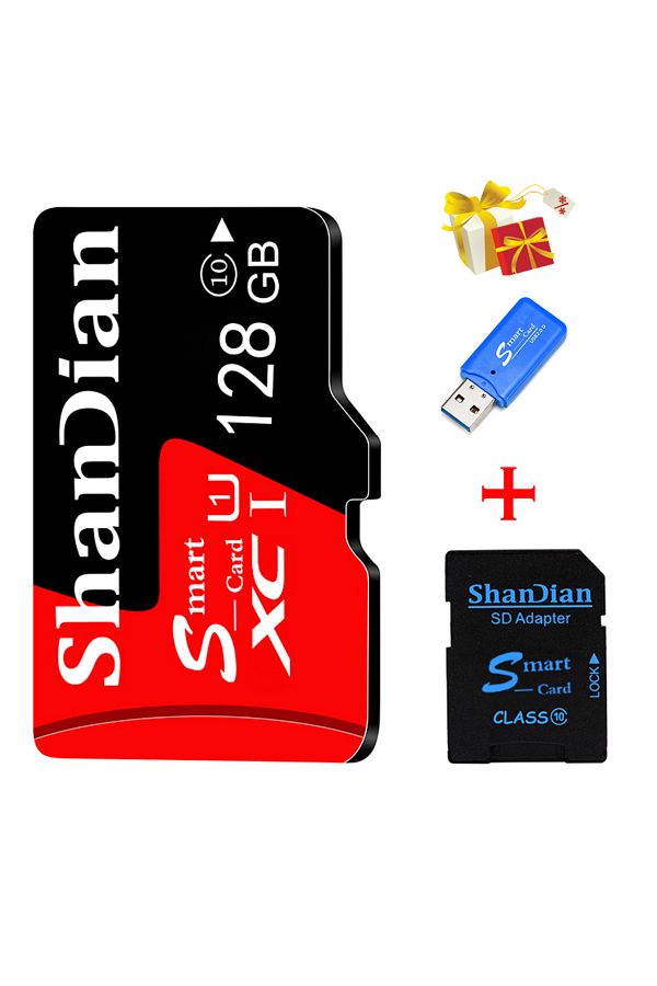 JASTER-128GB Ultra MicroSDXC UHS-I Memory Card C10 Full HD A1 High-speed MicroSDHC C4 MicroSD Card Trans Fl 1