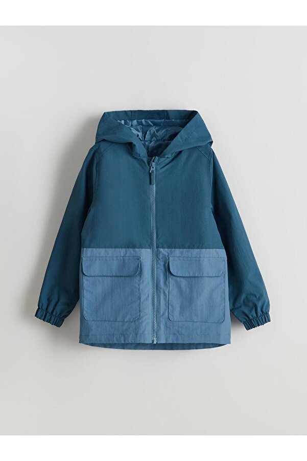 LC Waikiki LCW Kids Kapüşonlu Erkek Bebek Yağmurluk