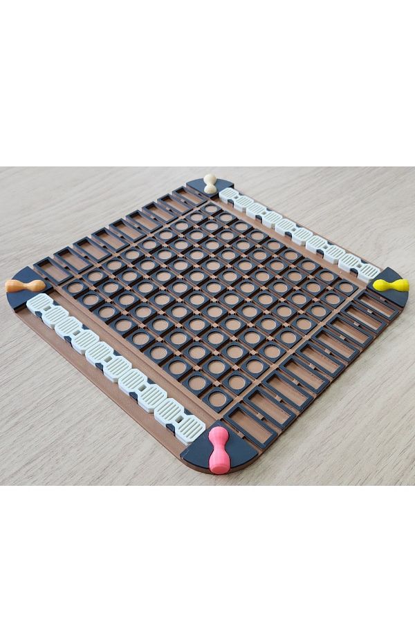 3D Brothers-QUORIDOR FOLD Board Game  A Strategic Challenge for Mind Game Enthusiasts 1