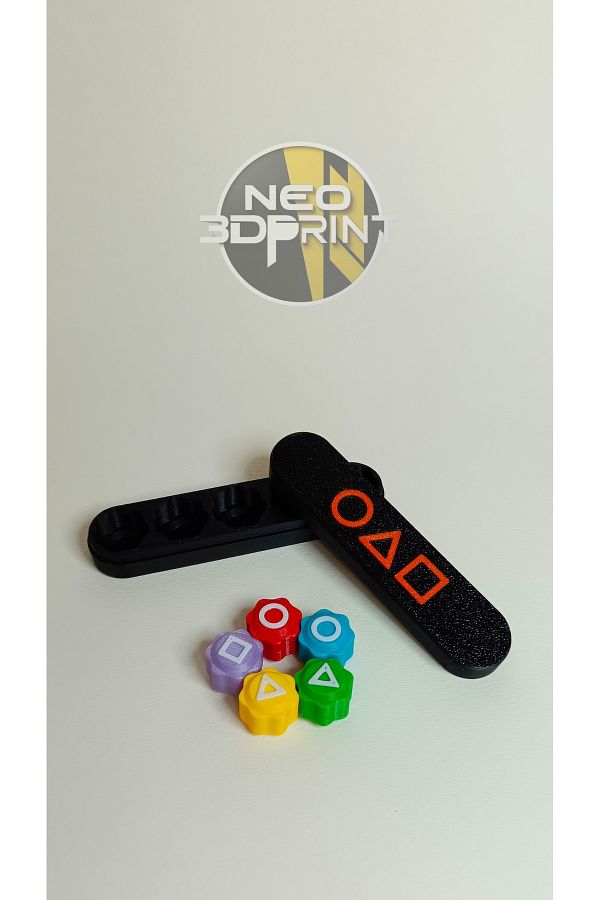 Neo3D-Squid Game Gonggi 5 Stone Game - (Full Sand Inside) 1