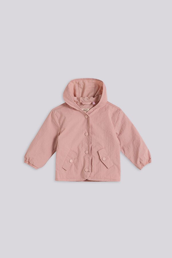 GB Baby BG Store Kız Bebek Pembe Yağmurluk