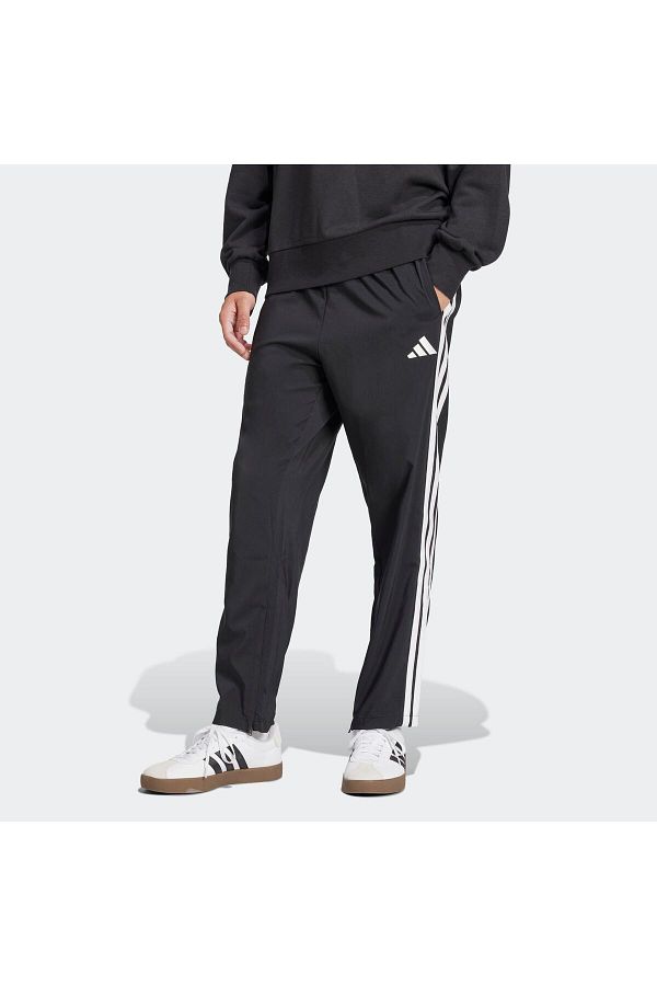 adidas-Essentials 3-Stripes Stanford Open Hem Sweatpants 1
