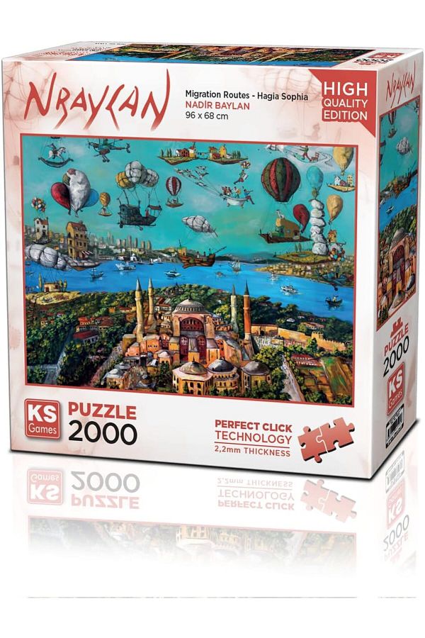 STOREMAX-Hagia Sophia 2000 Piece Puzzle - Sblshp 1064356   As Aforementioned, No Information about Sbl Migration Routes. 1