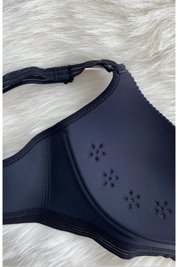 DoDe Flora-Laser Cut Supportless No Underwire Soft Bra F.K. 1205 1