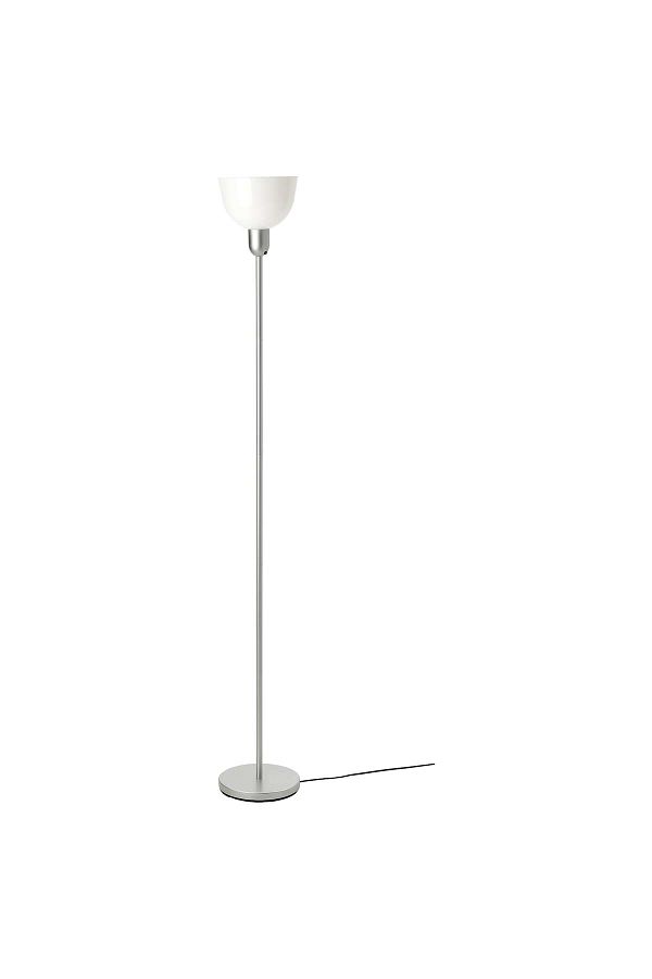 erorex-Floor uplighter, silver-colour/white 1