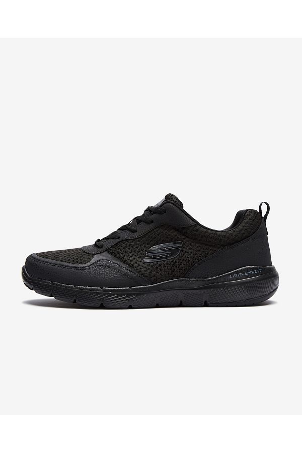SKECHERS-Flex Advantage 3.0 Men's Black Sports Shoes S52954 Bbk 1