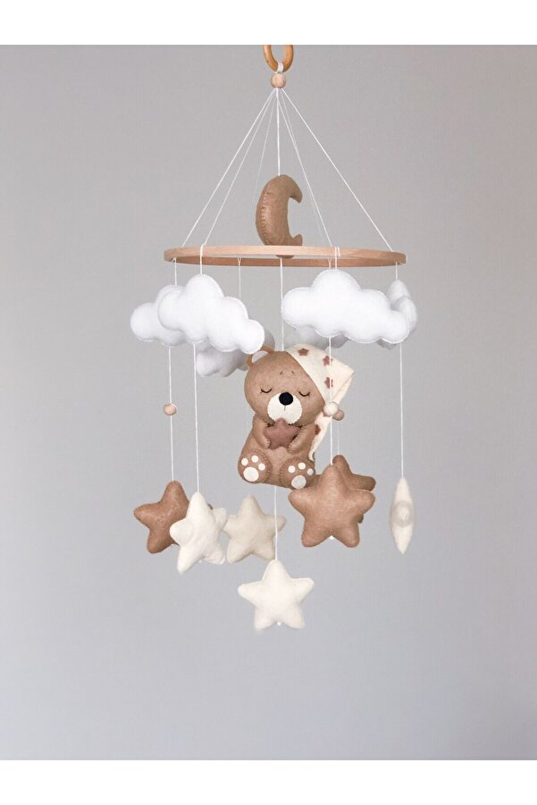 Novaglow (MÜZİ?KLİ?)bebek Odası Beşik Dönencesi Beşik Yanı Süsü Bebek Odası Dekorasyon Montessori