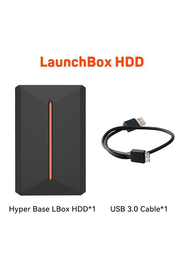 Choice-LBox 500GB HDD Launchbox Gaming Hard Drive Disk Retro Game Console for PS4/PS3/PS2/WiiU/Wii/N64/DC/P 1