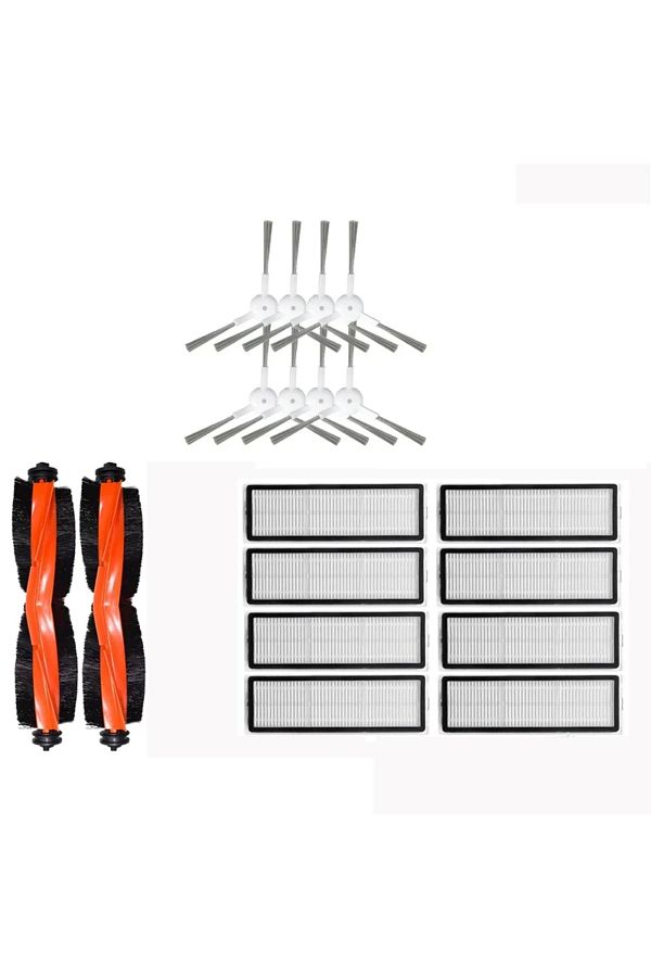 Choice-18 SET Compatible For Xiaomi Robot Vacuum X20+ / X20 Plus Replacement Parts Accessories Main Side Br 1