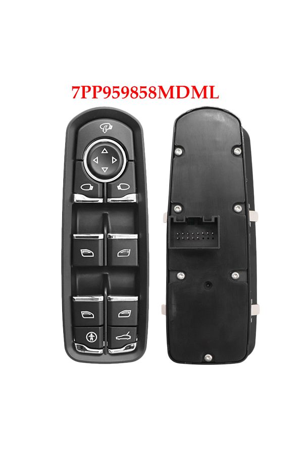 Choice-7PP959858MDML 7PP959858AEDML 7PP959858RDML 7PP959858MDML Front Left Power Window Switch Button For P 1