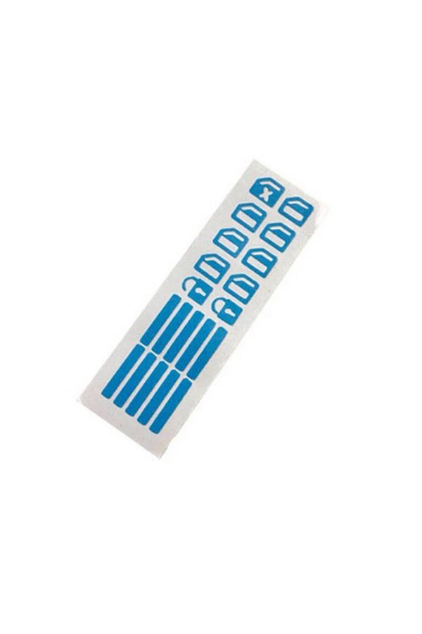 Choice-Blue Car Luminous Car Window Button Sticker Night Glowing Lifting Switch Safety Decoration Stickers 1