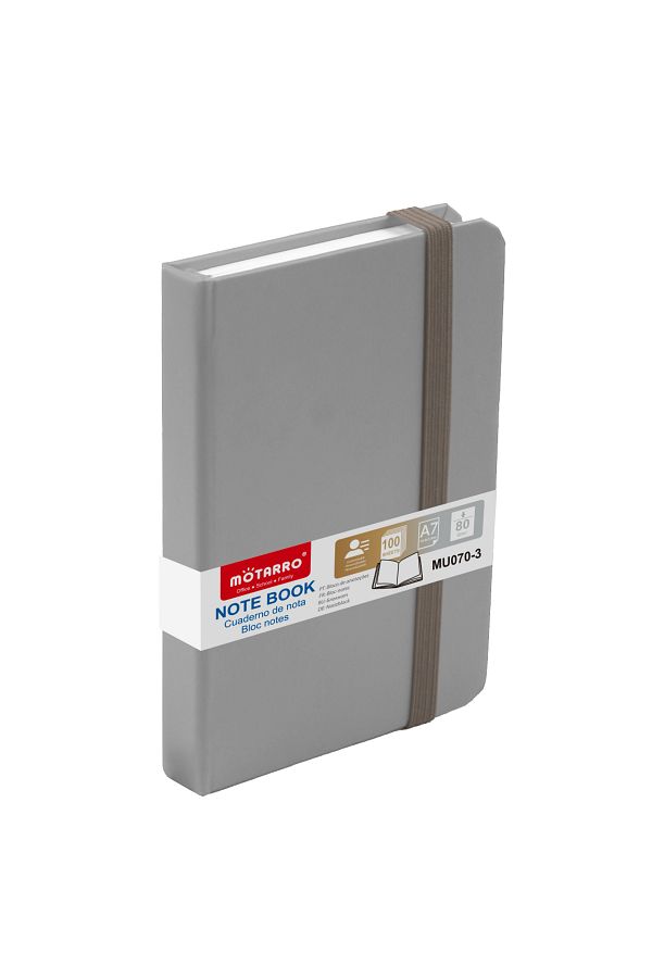 Choice-A7 MU070-3silver MOTARRO 1Pcs A7 Notebook Gold Silver Notepad Mini Memo Ins Hand Ledger for Student 1