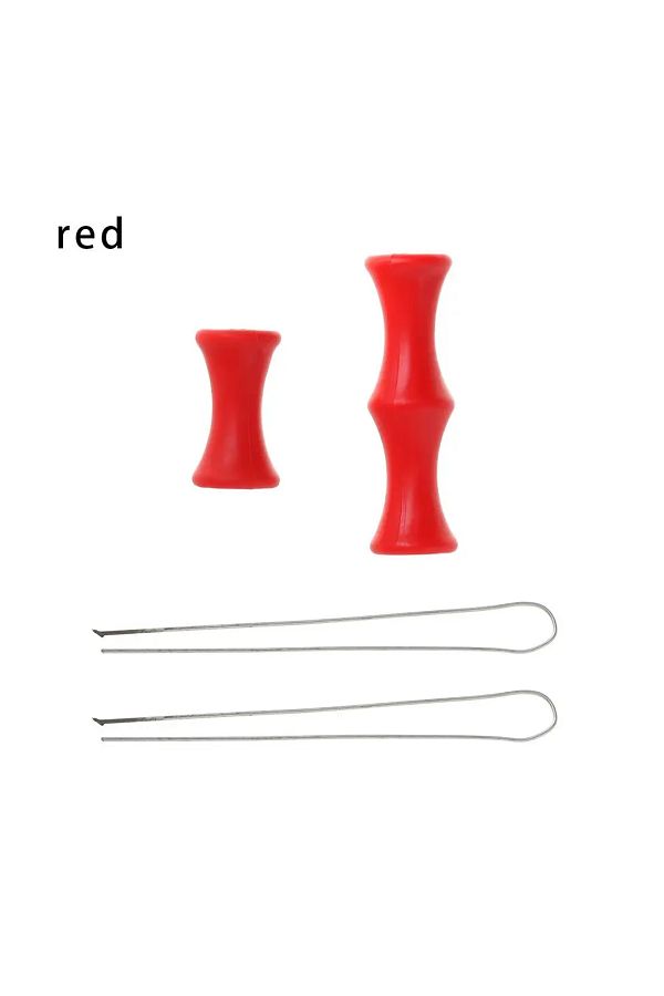 Choice-Red 1Set Hunting Archery Target Recurve Bowstring Finger Guard Sever Soft Silicone Bow String Protec 1