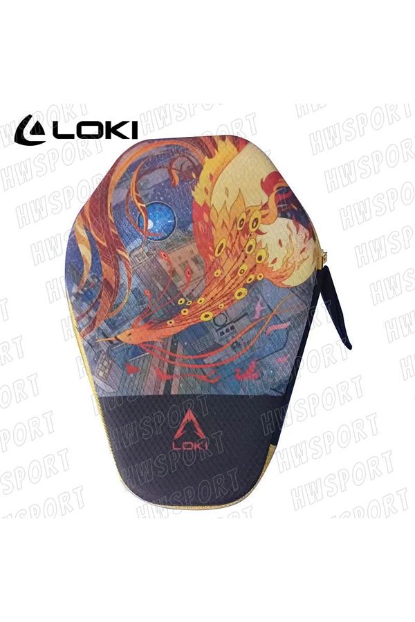 Choice-Phoenix Loki Table Tennis Racket Case Hard Shell Ping Pong Racket Paddle Cover Bag Durable Eva Inner 1